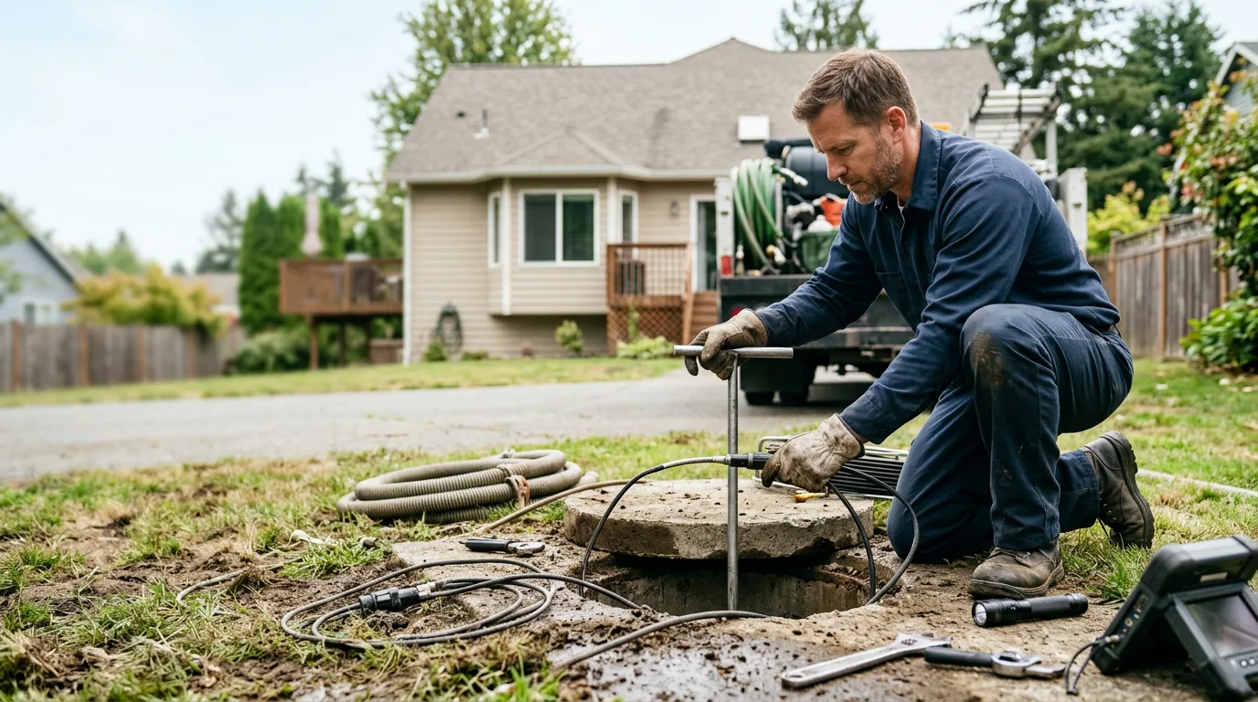 Septic Tank Pumping in Huntsville, TX